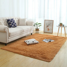 Load image into Gallery viewer, Modern Super Soft Rectangle carpet Fluffy Rugs Anti-Skid Shaggy Area Rugs Livingroom/Bedroom carpets Home Deco