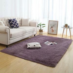 Modern Super Soft Rectangle carpet  Fluffy Rugs Anti-Skid Shaggy Area Rugs Livingroom/Bedroom carpets Home Deco