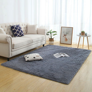 Modern Super Soft Rectangle carpet  Fluffy Rugs Anti-Skid Shaggy Area Rugs Livingroom/Bedroom carpets Home Deco