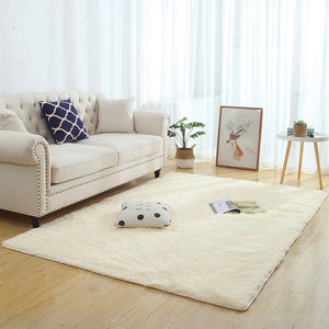 Modern Super Soft Rectangle carpet  Fluffy Rugs Anti-Skid Shaggy Area Rugs Livingroom/Bedroom carpets Home Deco