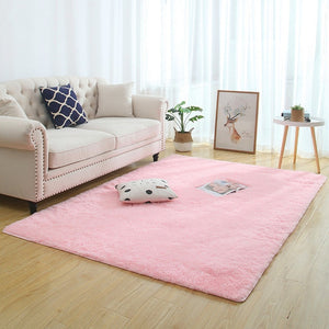 Modern Super Soft Rectangle carpet  Fluffy Rugs Anti-Skid Shaggy Area Rugs Livingroom/Bedroom carpets Home Deco