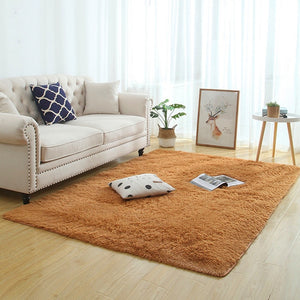 Modern Super Soft Rectangle carpet  Fluffy Rugs Anti-Skid Shaggy Area Rugs Livingroom/Bedroom carpets Home Deco